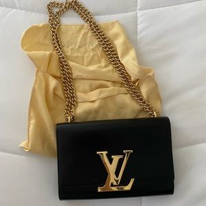 MM Louise Louis Vuitton Leather Bag